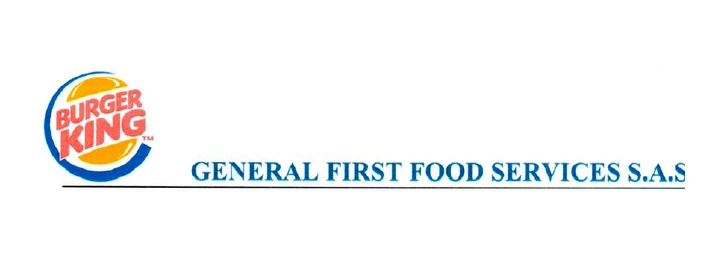 Logo General First Food Services et Burger King